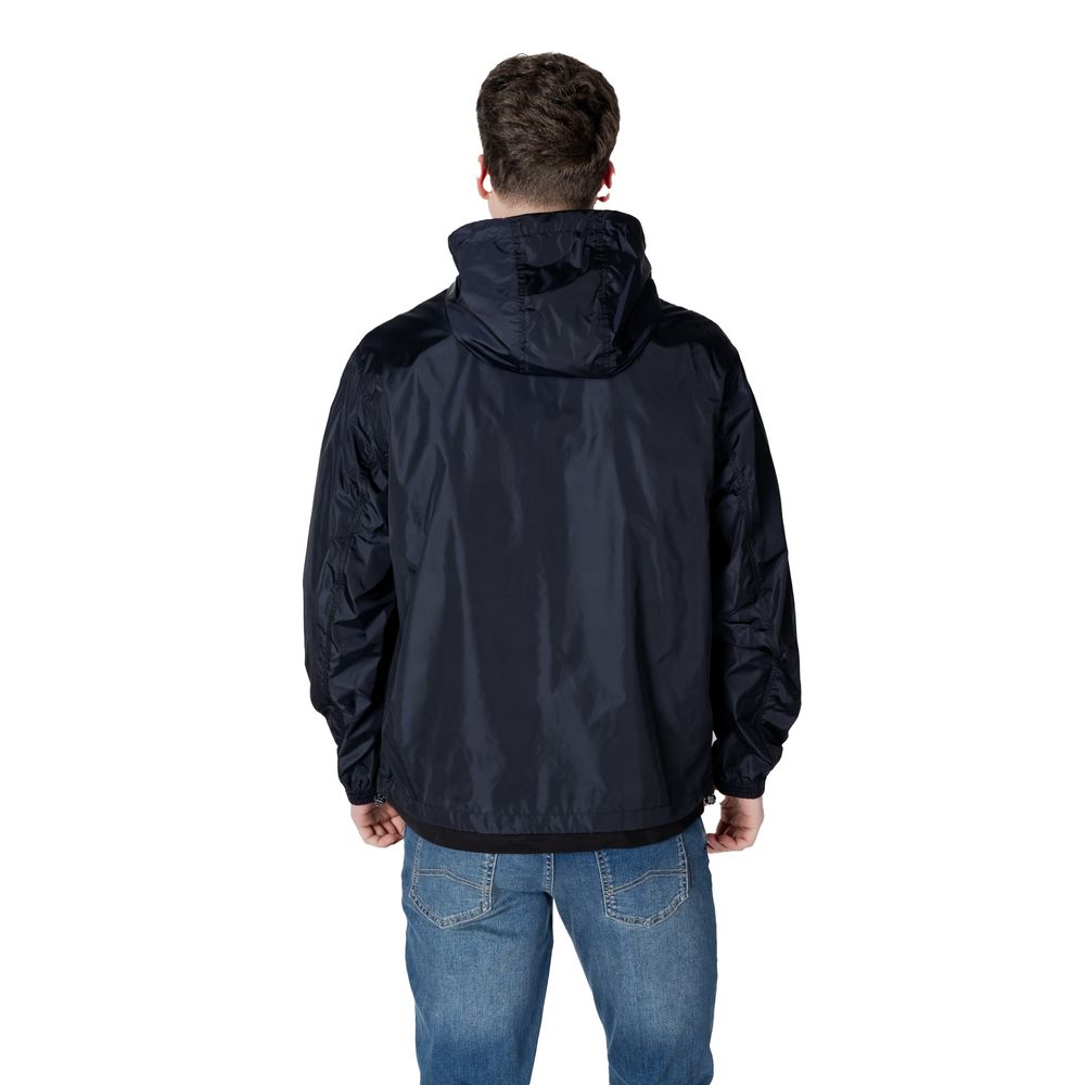 Blue Polyamide Shell Jacket