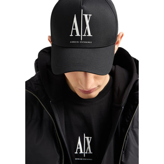 Black Cotton Cap (Baseball Hat)