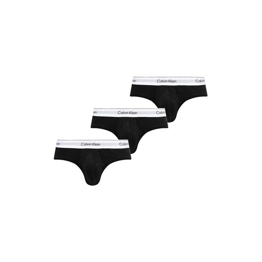 Black And White Cotton Briefs