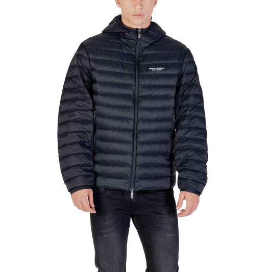 Blue Polyamide Shell Jacket