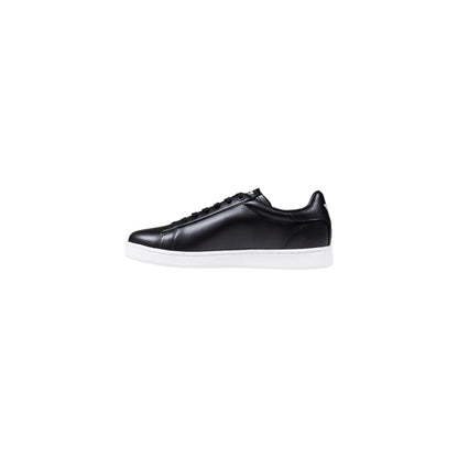 Black Leather Sneakers