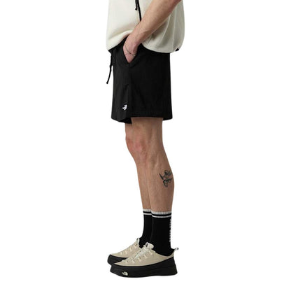 Black Recycled Polyester Bermuda Shorts