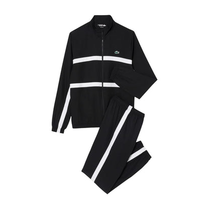 Black And White Polyester Sweatsuit