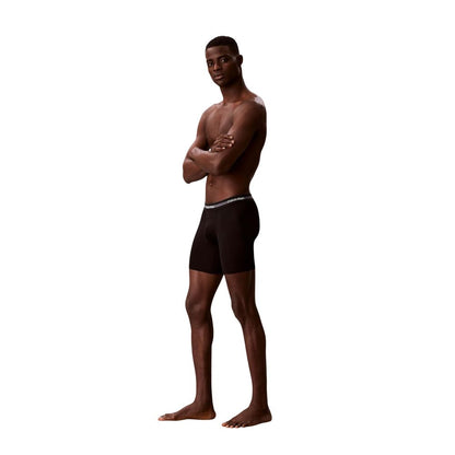 Black Recycled Polyester Boxers