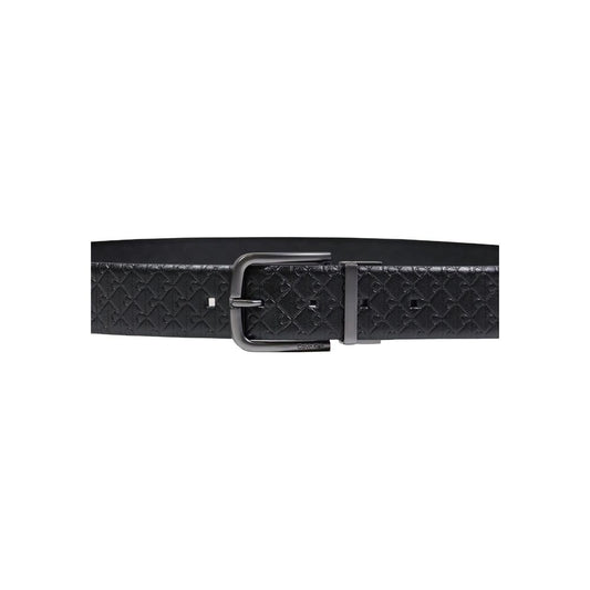 Bicolor Leather Regular Belt