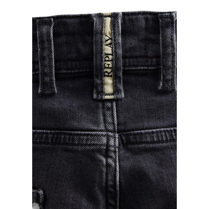 Gray Cotton Bermuda Shorts