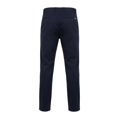 Blue Cotton Skinny Pants