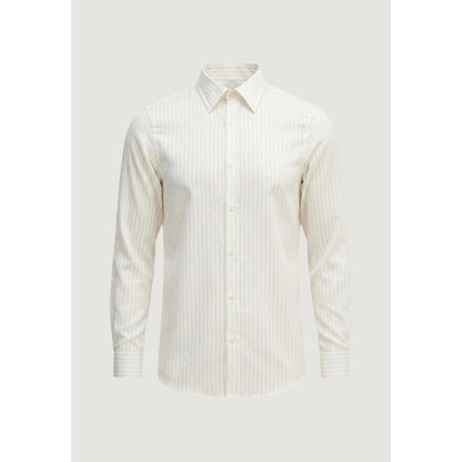 Bicolor Viscose Pattern Shirt