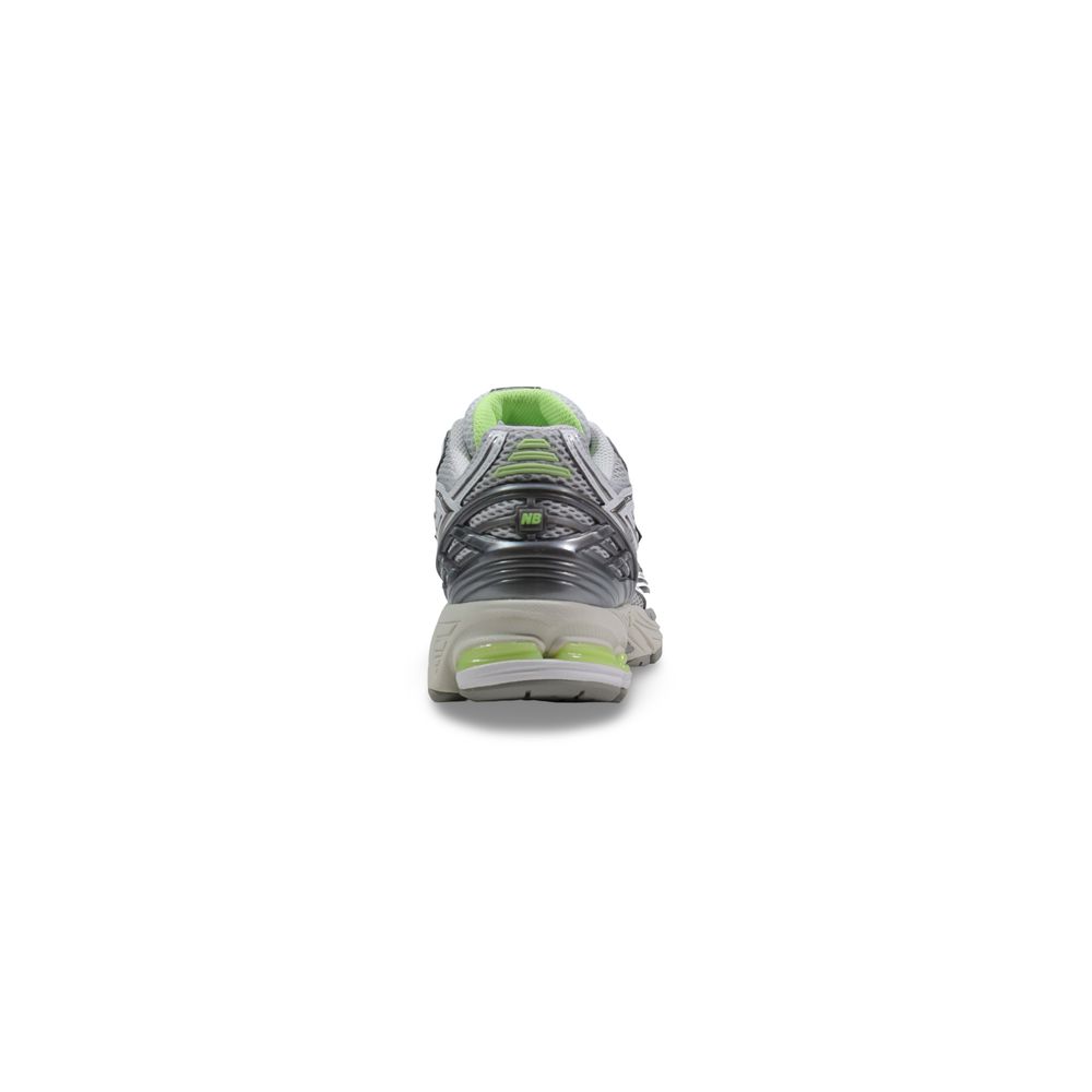 Gray Synthetic Athletic Sneakers