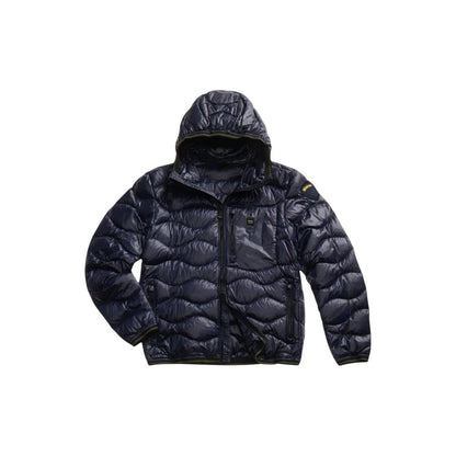 Blue Polyamide Shell Jacket