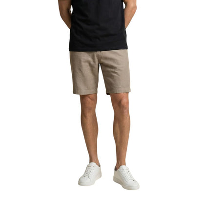 Green Cotton Bermuda Shorts