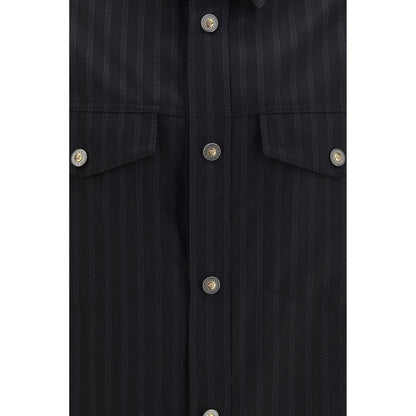 Black Wool Oves Aries Shirt