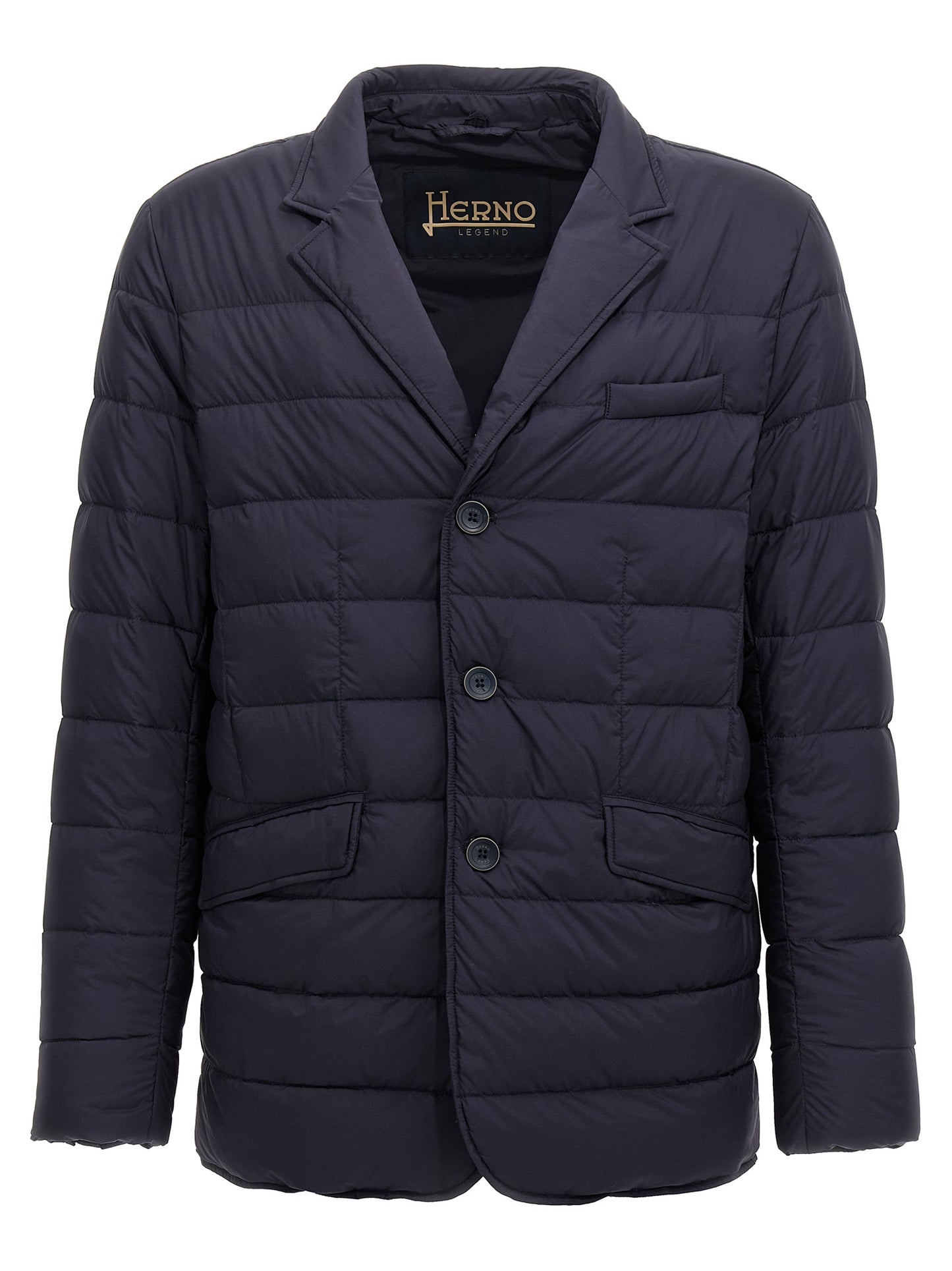 Blue Polyamide Jacket