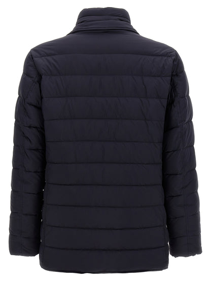 Blue Polyamide Jacket