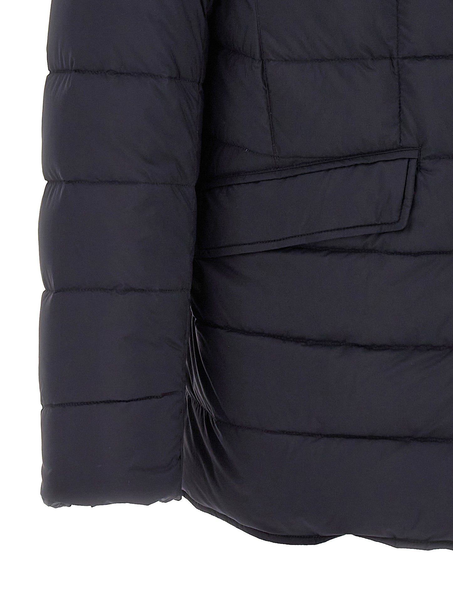 Blue Polyamide Jacket