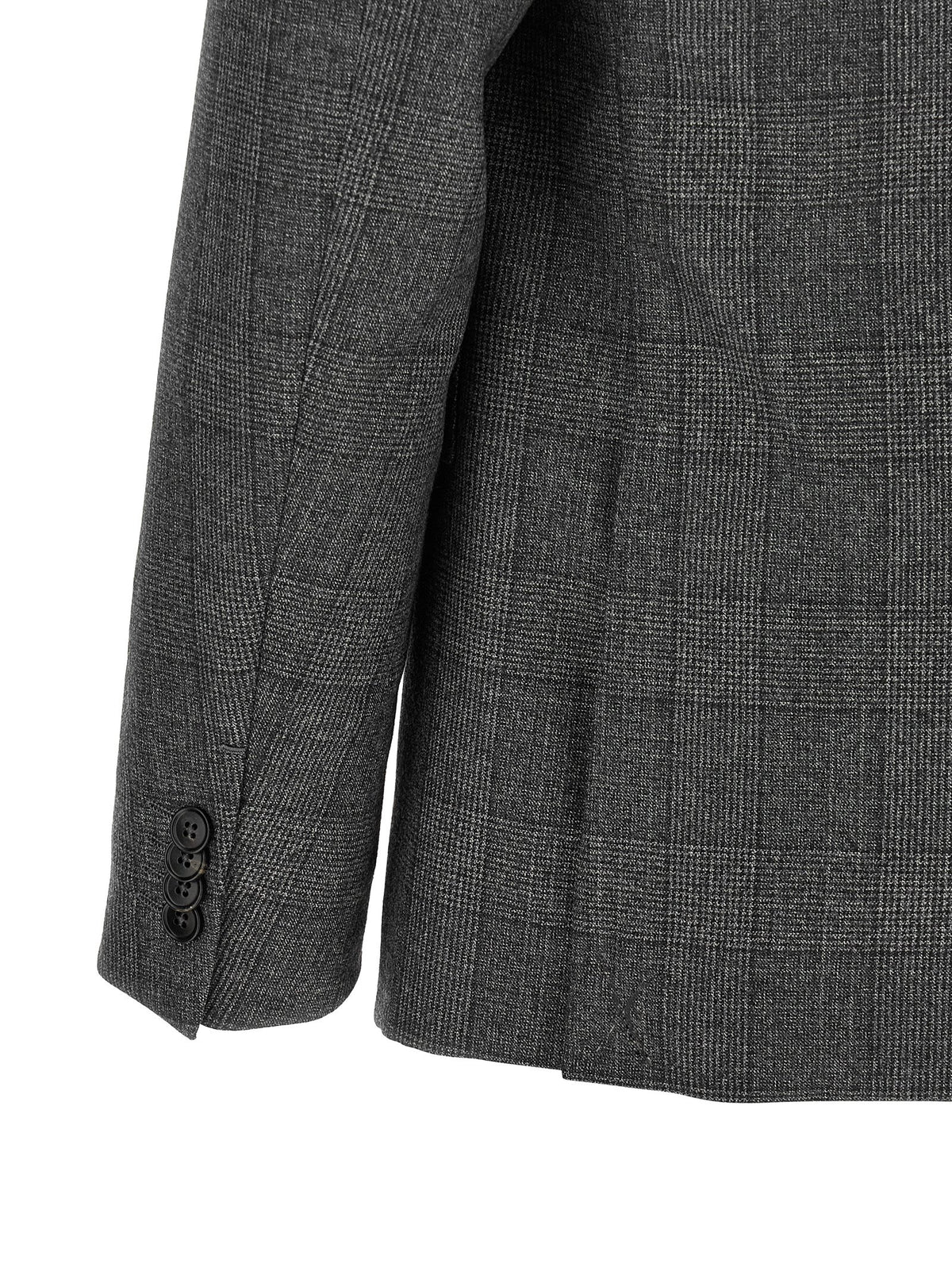 Gray Wool Two-Piece Suit