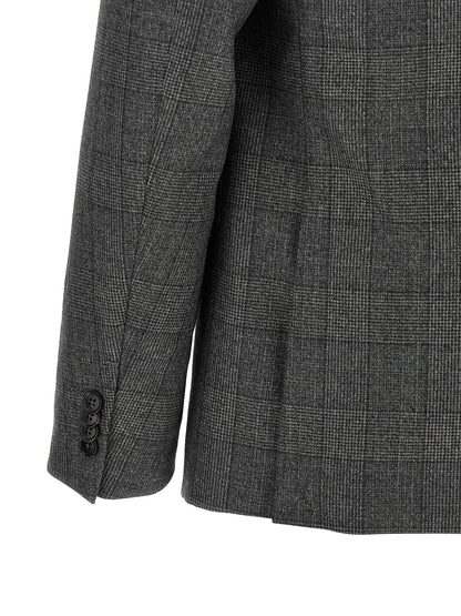 Gray Wool Two-Piece Suit