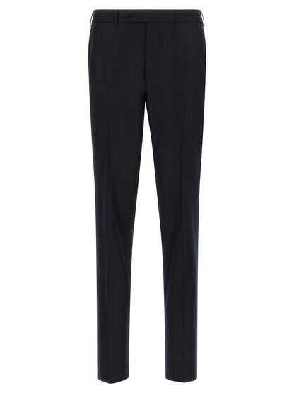 Blue Wool Two-Piece Suit