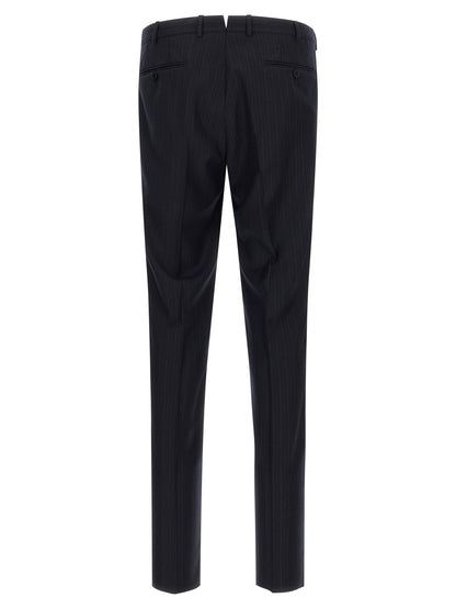 Blue Wool Two-Piece Suit
