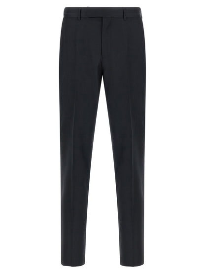 Blue Wool Two-Piece Suit