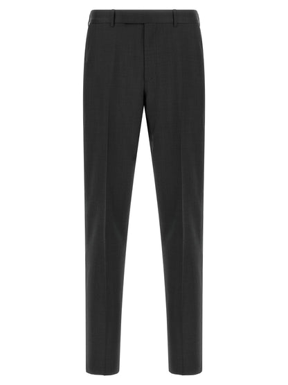 Gray Wool Two-Piece Suit