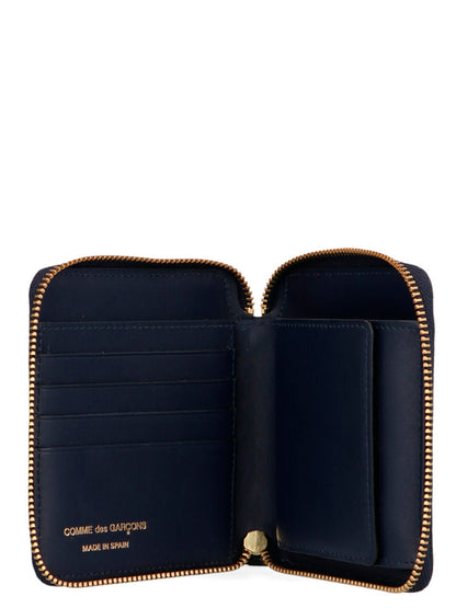 Blue Calfskin Wallet