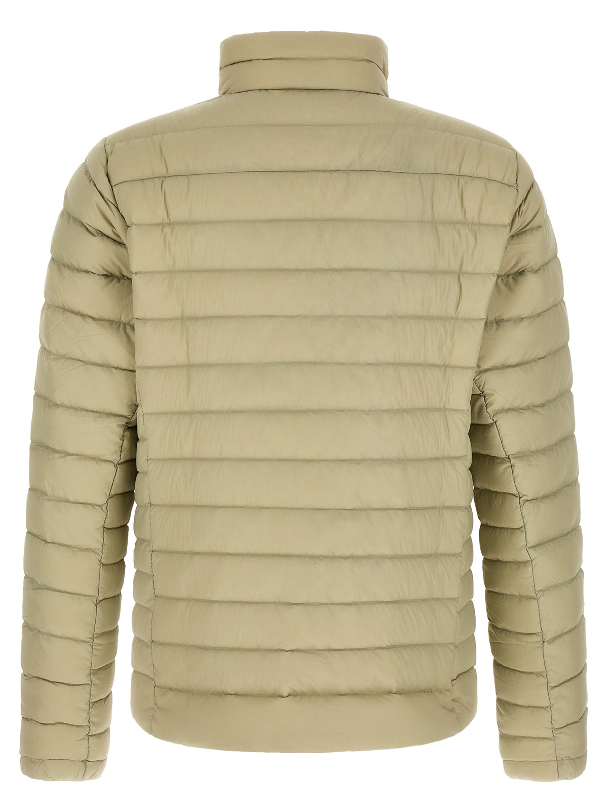 Beige Nylon Shell Jacket