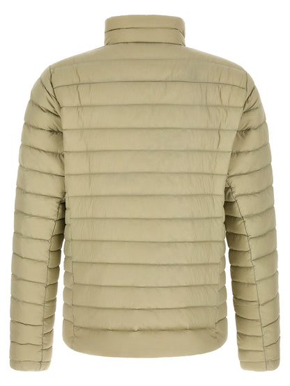 Beige Nylon Shell Jacket