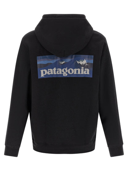 Black Polyester Sweatshirt