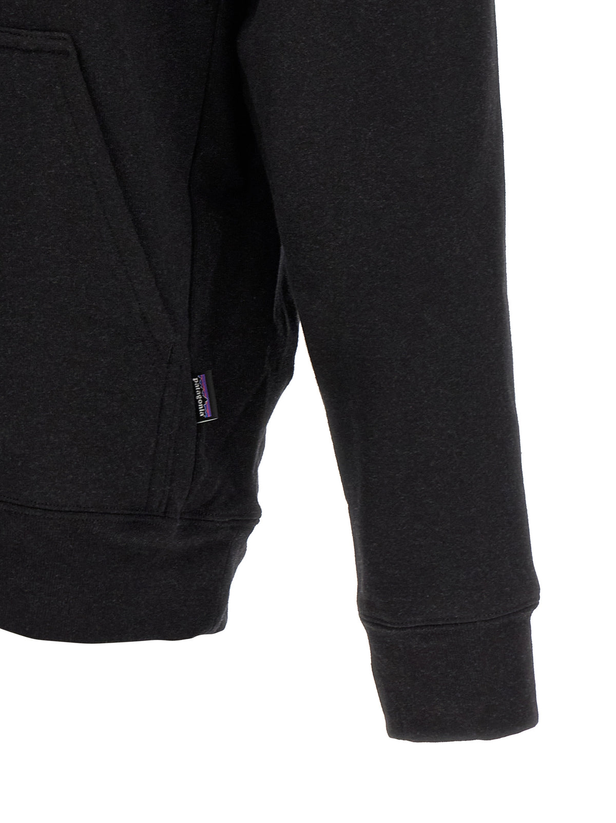 Black Polyester Sweatshirt