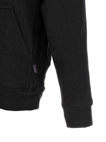Black Polyester Sweatshirt