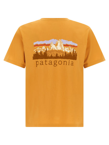 Orange Cotton T-Shirt