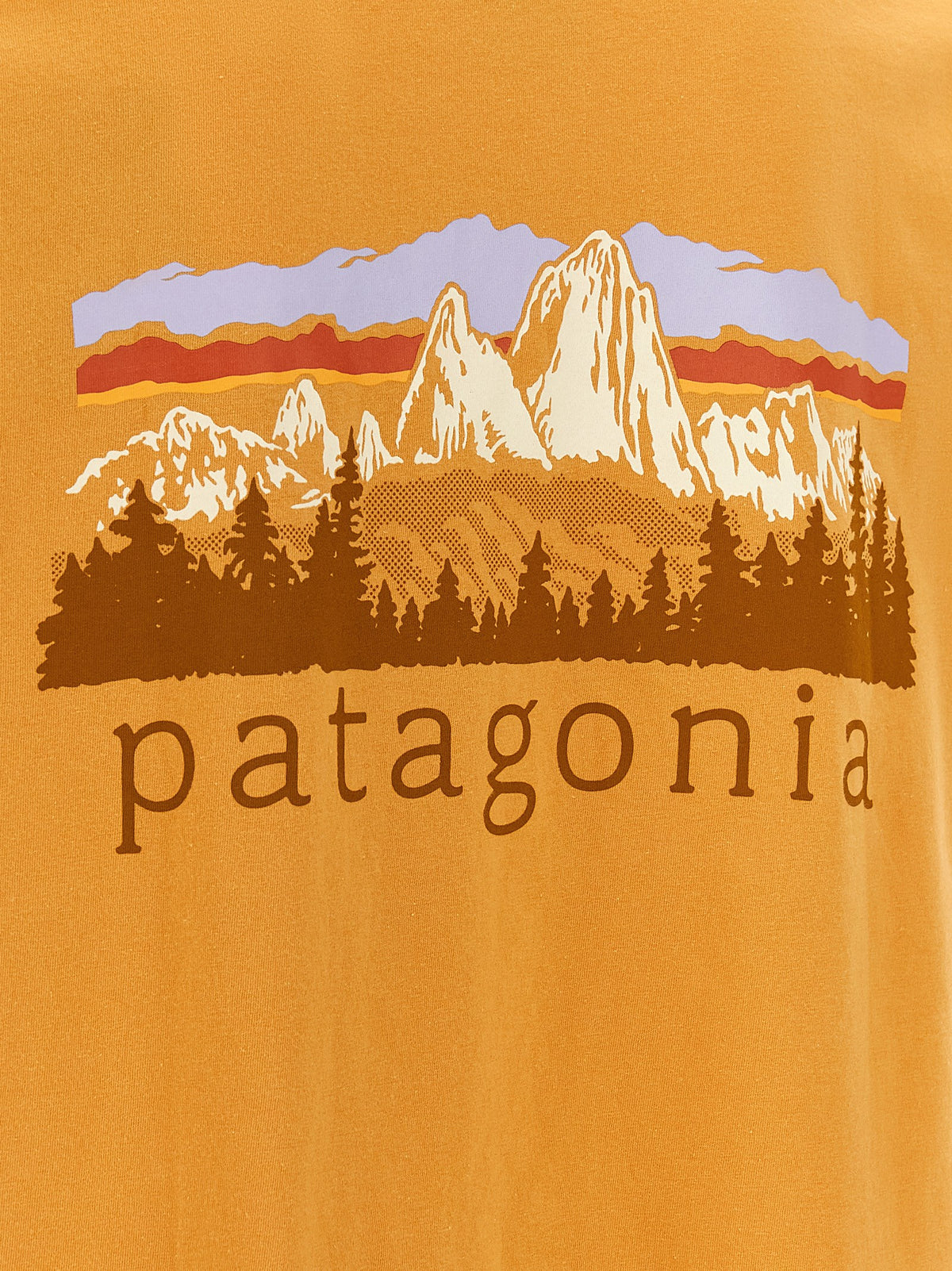 Orange Cotton T-Shirt