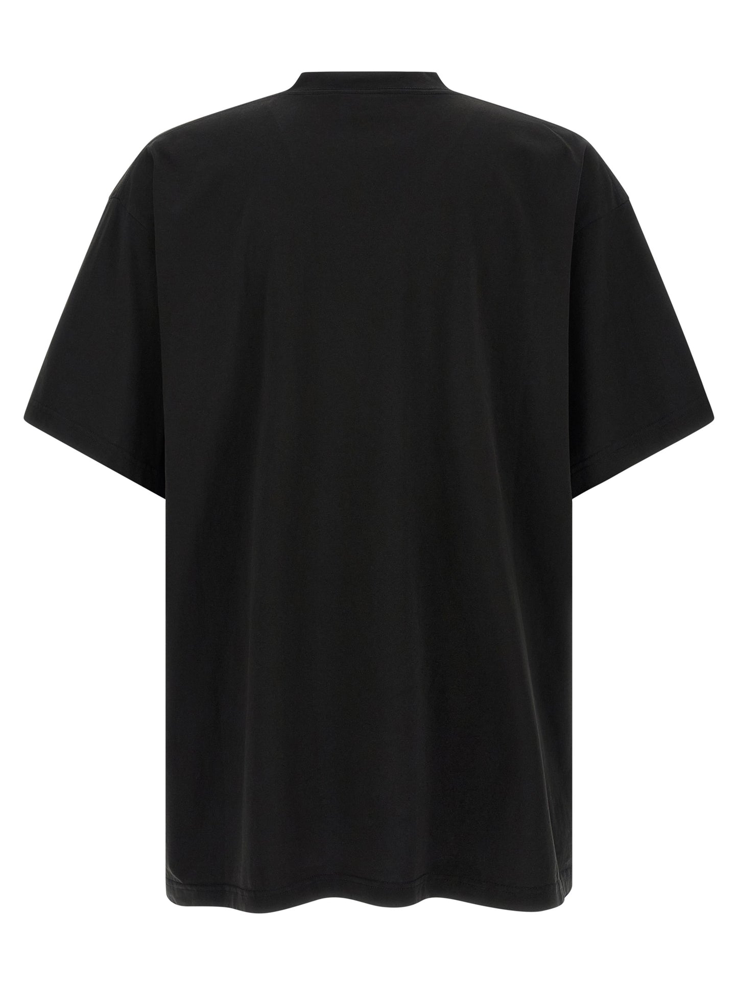 Black Cotton T-Shirt