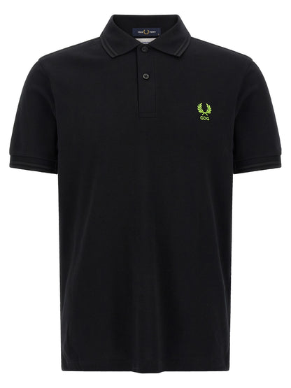 Bicolor Cotton Polo Shirt