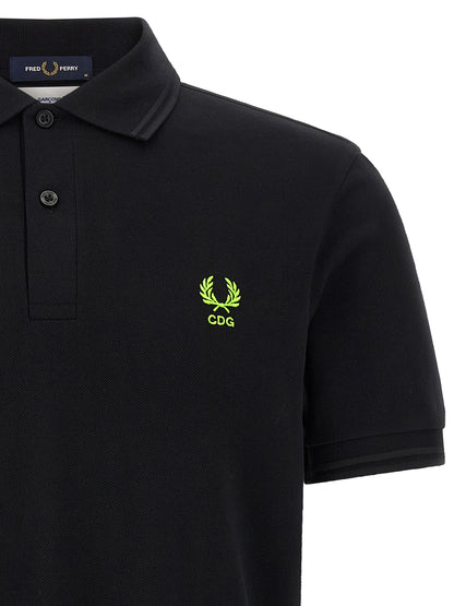 Bicolor Cotton Polo Shirt
