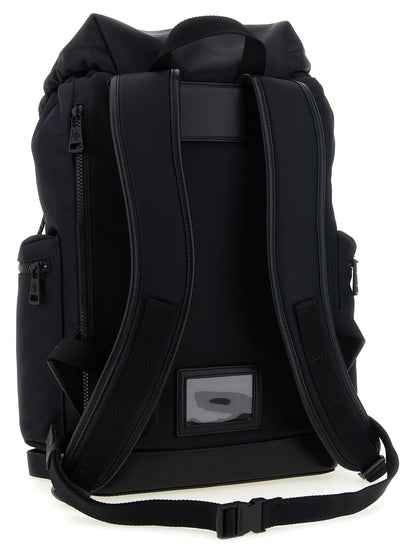 Black Polyamide Backpack