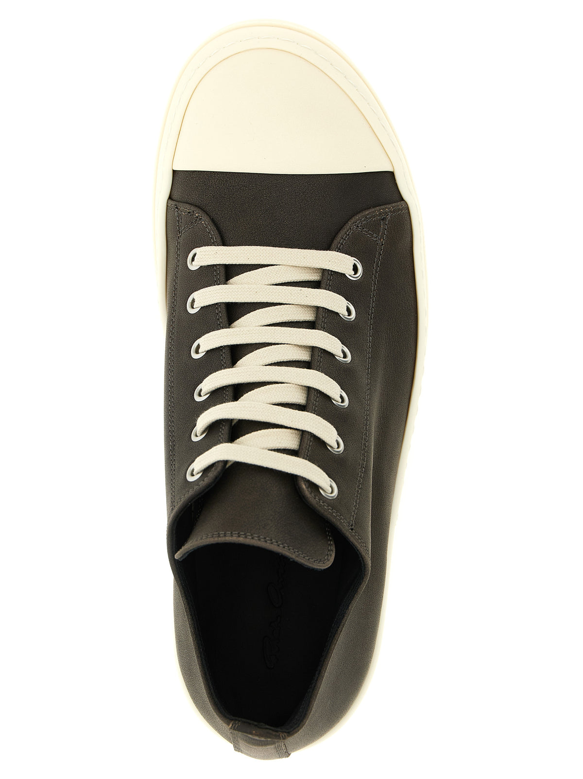 Black Calfskin Low Top Sneakers
