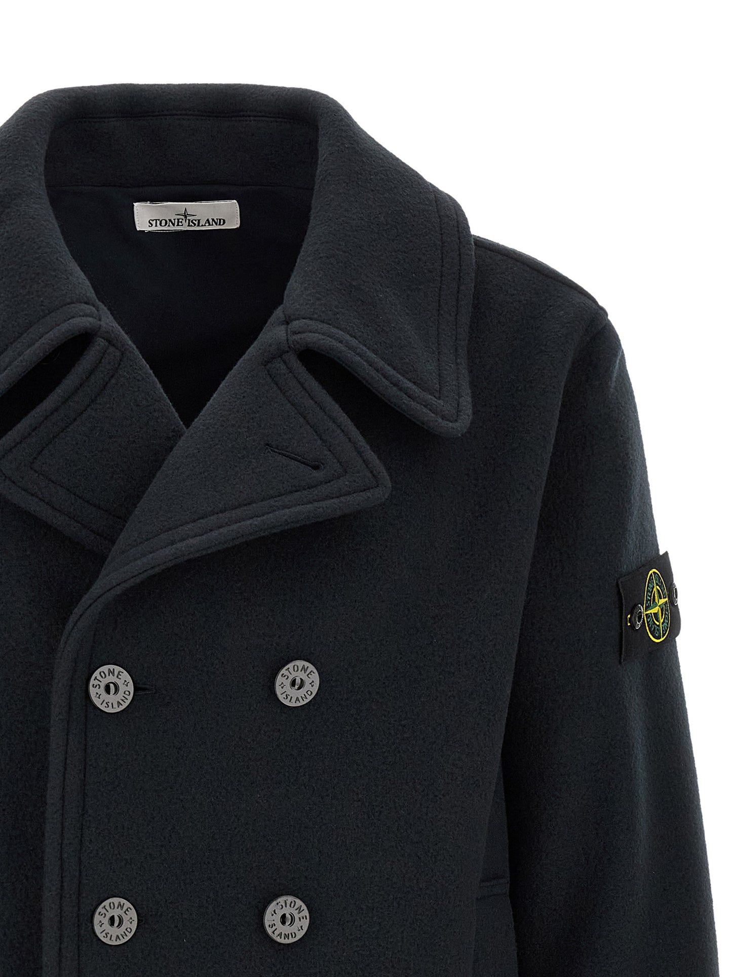 Blue Cotton Coat