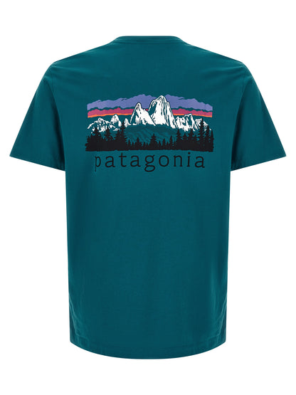 Bicolor Cotton T-Shirt