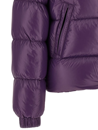 Purple Polyamide Shell Jacket