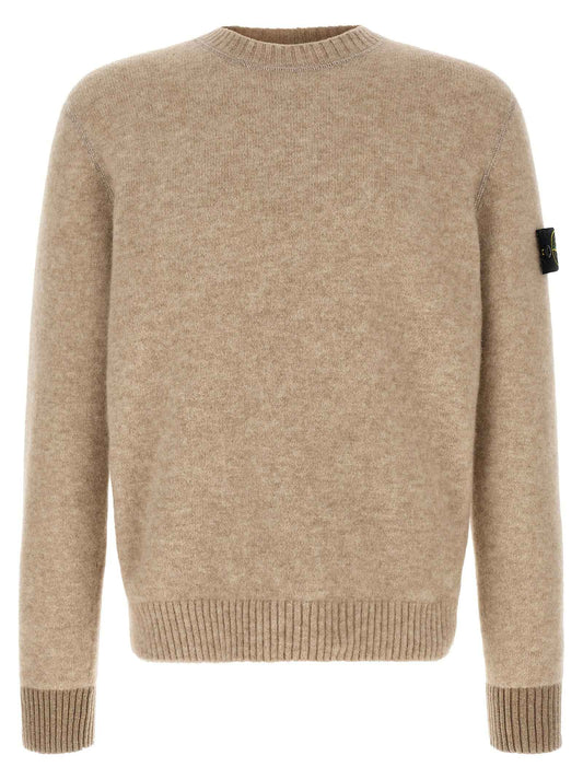 Beige Wool Cardigan