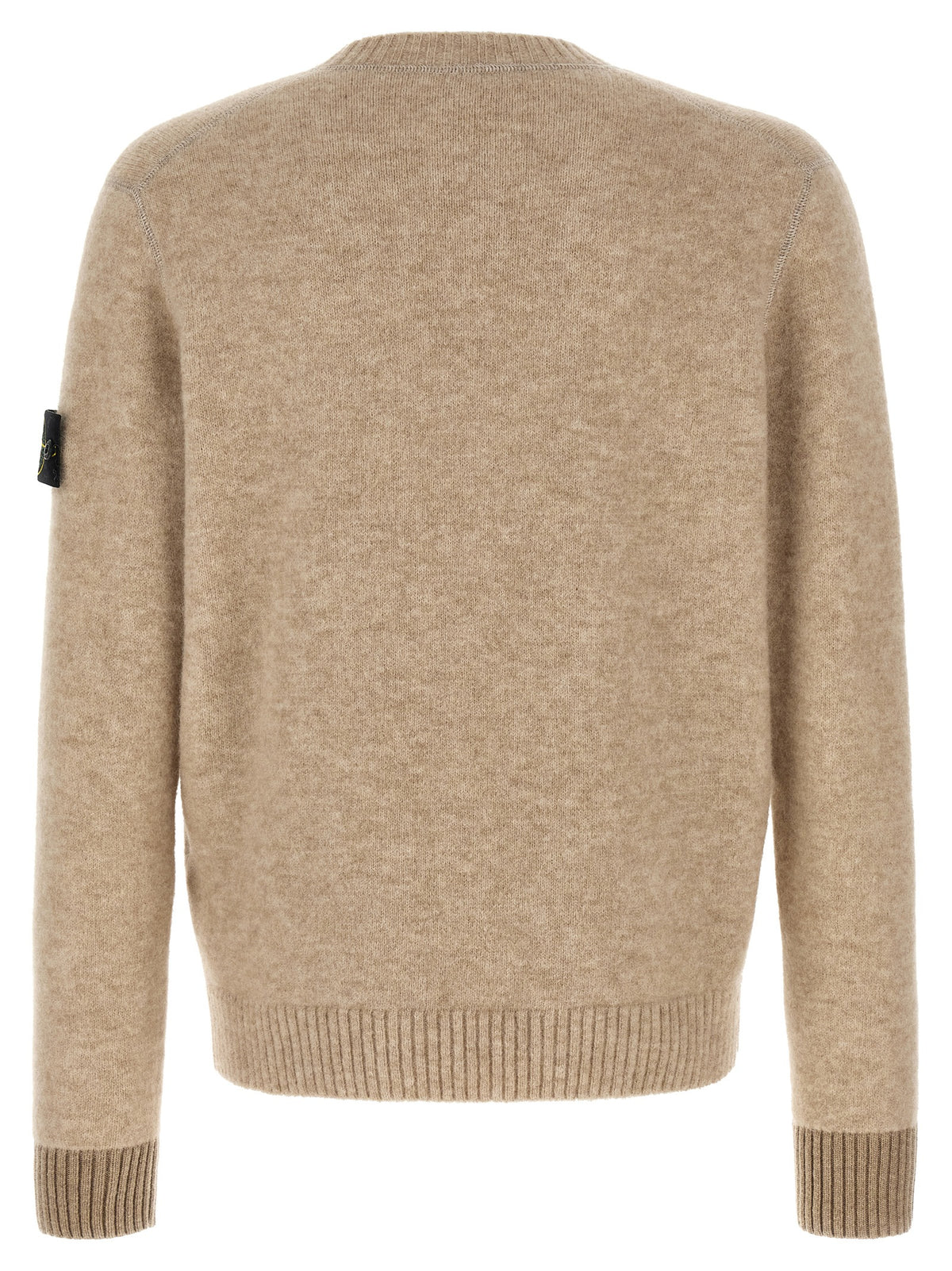Beige Wool Cardigan