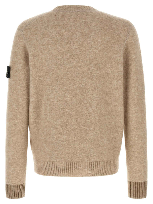 Beige Wool Cardigan
