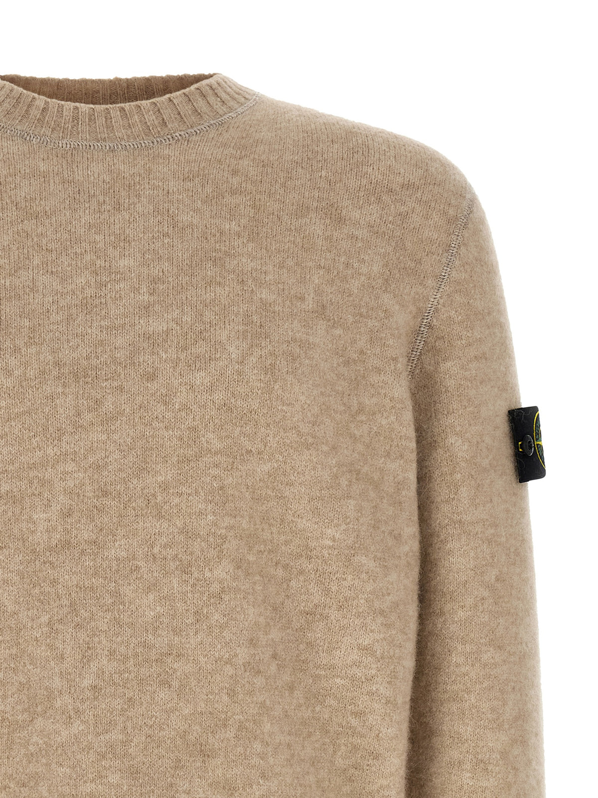 Beige Wool Cardigan