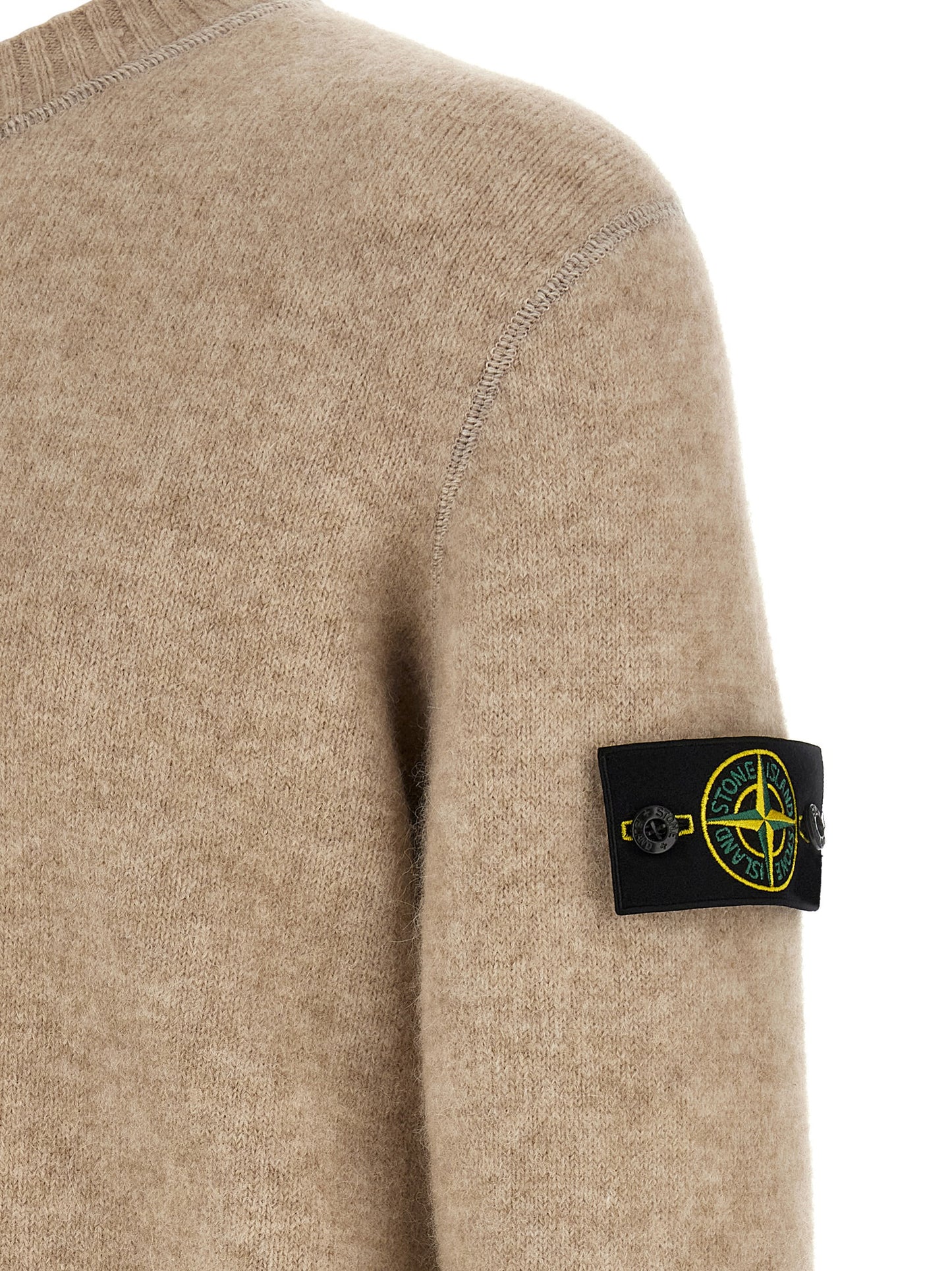 Beige Wool Cardigan