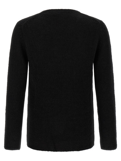 Black Polyester Cardigan