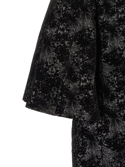 Black Polyester Blazer