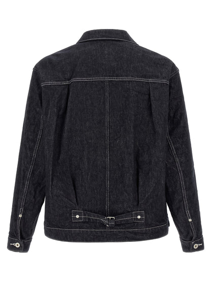 Blue Cotton Denim Jacket