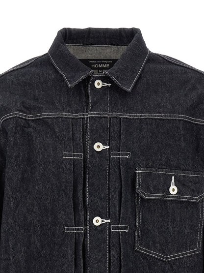 Blue Cotton Denim Jacket
